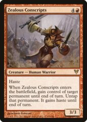 Zealous Conscripts - Foil